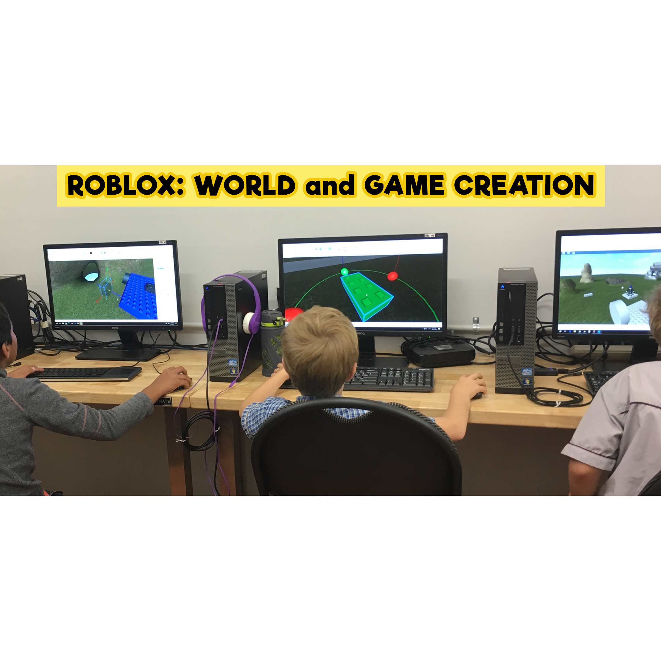 Roblox World And Game Design Building Block Studio